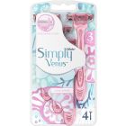 GILLETTE VENUS 3 SIMPLY RAZOR 4P + 1 BAG 24C