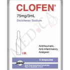 CLOFEN 75 MG AMP 5P