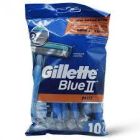 GILLETTE BLUE 2 DISPOSABLE RAZOR (10) BAG 12C