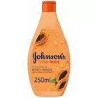JOHNSON VITA-RICH BODY WASH PAPAYA EXTRACT 250 ML