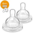 AVENT FEEDING BOTTLE NIPPLE NATURAL TEATS 6 M+ VARIABLE 2P