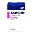 DOSTINEX 0.5 MG TABLET 2P