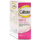 CALTRATE-D PLUS 600 MG/200 IUTABLET 60P