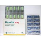 RISPERDAL 4 MG TABLET 60P