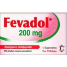 FEVADOL 200 MG SUPPOSITORY 10P