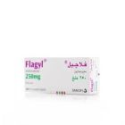 FLAGYL 250 MG TABLET 20P