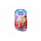 JAPLO BABY SOOTHER / PACIFIER WITH COVER +3 MONTHS CHERRY FRUITTY FT 27