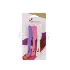 PROFESSIONAL DISPOSABLE RAZORS COLOURED 3 PCS 2914
