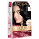 LOREAL HAIR COLOR EXCELLENCE CREME BLACK 1