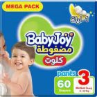 BABYJOY BABY DIAPERS PANTS MEGA (3) 60*3 C