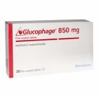 GLUCOPHAGE 850 MG TABLET 30P