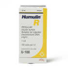 HUMULIN-R 100 IU VIAL 10 ML REF