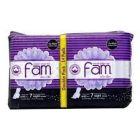FAM FEMALE NAPKINS NIGHT WITH WINGS 14*9 C