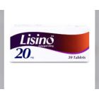 LISINO 20 MG TABLET 30P